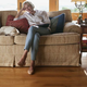 Illustration for article titled Woman Fulfills Manifest Destiny Of Hardwood Floor Throughout Home